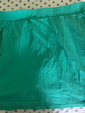 Talbots Teal Green Stretch Knit Skirt